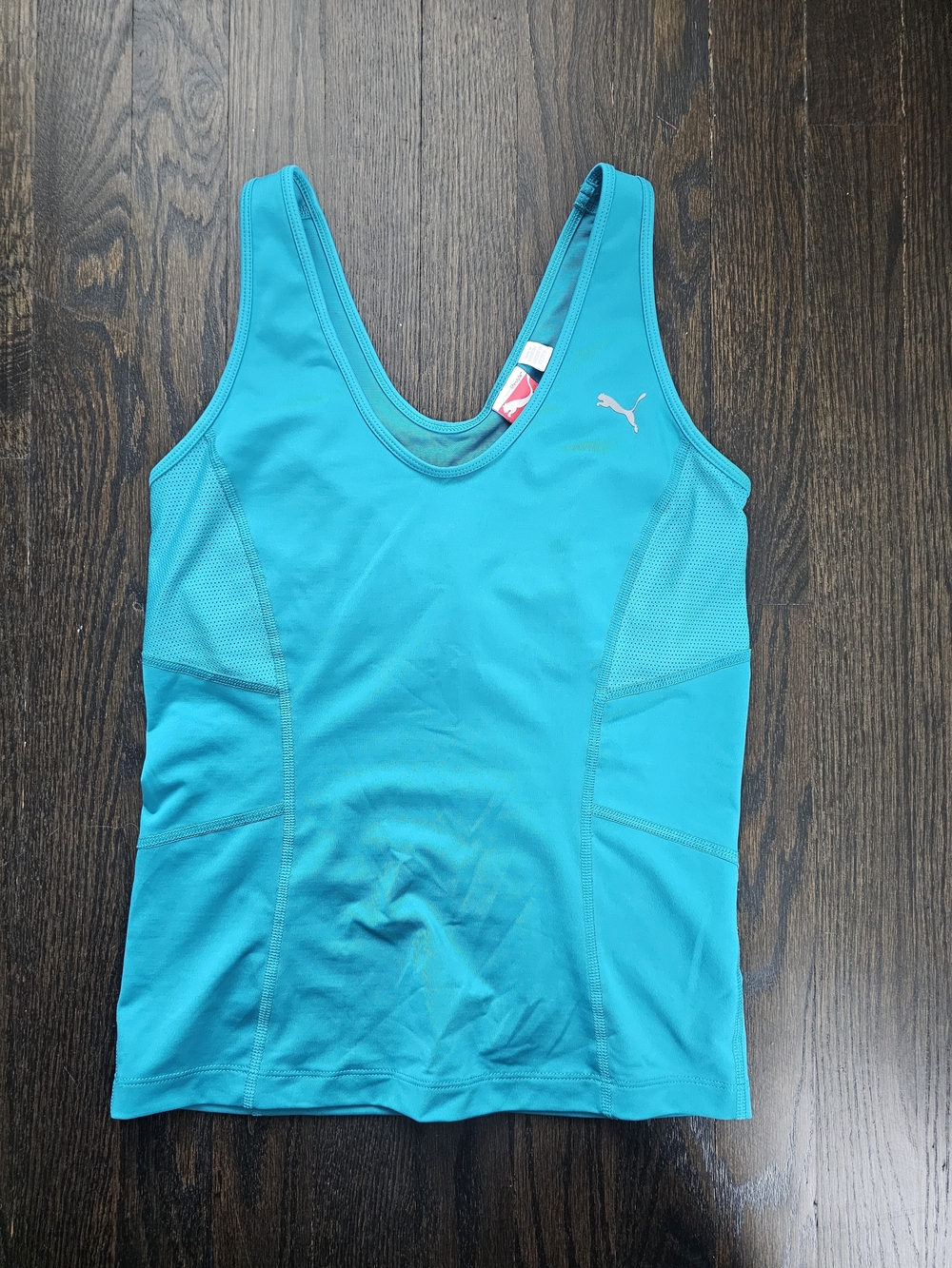 Puma Women's Teal Athletic Tank Top